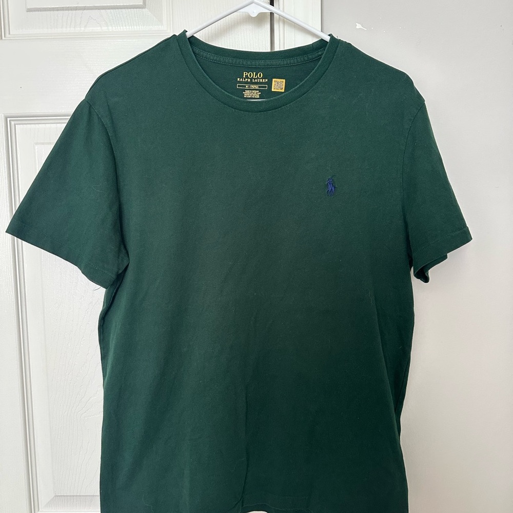 Polo by Ralph Lauren Men's Dark Green Tee